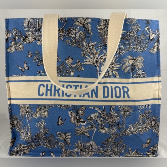 NEW Christian Dior Butterfly Design Tote Bag